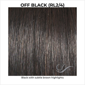 Off Black (RL2/4)-Black with subtle brown highlights