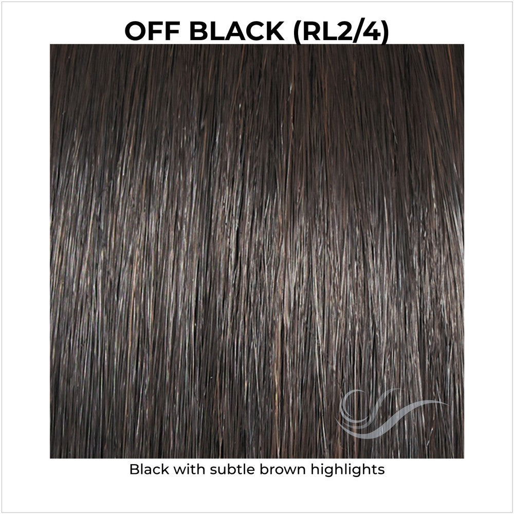 Off Black (RL2/4)-Black with subtle brown highlights