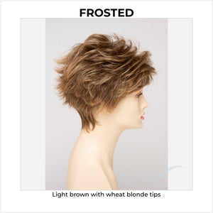 Olivia By Envy in Frosted-Light brown with wheat blonde tips