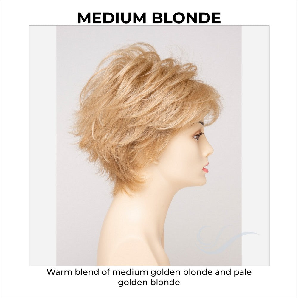 Ophelia By Envy in Medium Blonde-Warm blend of medium golden blonde and pale golden blonde