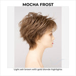 Load image into Gallery viewer, Ophelia By Envy in Mocha Frost-Light ash brown with gold blonde highlights
