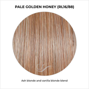 Pale Golden Honey (RL16/88)-Ash blonde and vanilla blonde blend