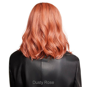 Panache Wavez by Rene of Paris wig in Dusty Rose Image 5