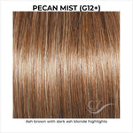 Load image into Gallery viewer, Pecan Mist (G12+)-Ash brown with dark ash blonde highlights
