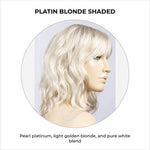 Load image into Gallery viewer, Perla by Ellen Wille in Platin Blonde Shaded-Pearl platinum, light golden blonde, and pure white blend
