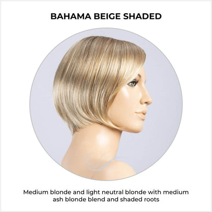 Piemonte Super by Ellen Wille in Bahama Beige Shaded-Medium blonde and light neutral blonde with medium ash blonde blend and shaded roots
