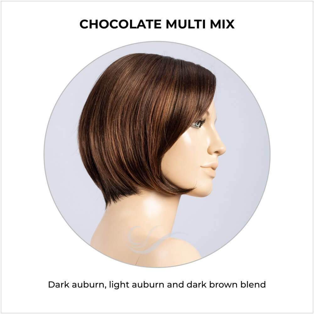 Piemonte Super by Ellen Wille in Chocolate Multi Mix-Dark auburn, light auburn and dark brown blend