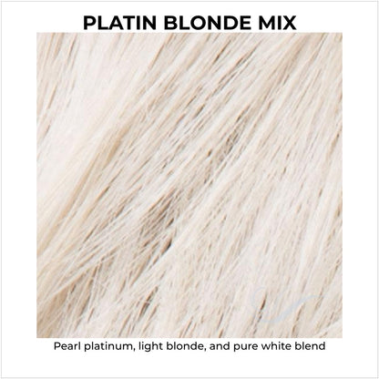 Platin Blonde Mix-Pearl platinum, light blonde, and pure white blend