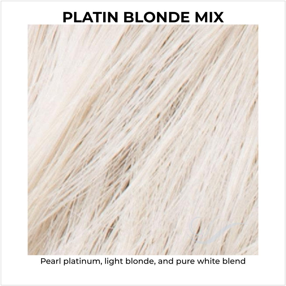 Platin Blonde Mix-Pearl platinum, light blonde, and pure white blend