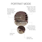 Load image into Gallery viewer, Portrait Mode by Raquel Welch Cap Construction
