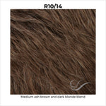 Load image into Gallery viewer, R10/14-Medium ash brown and dark blonde blend
