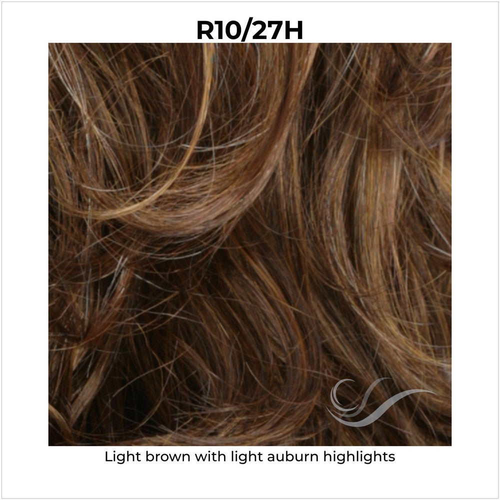 R10/27H-Light brown with light auburn highlights