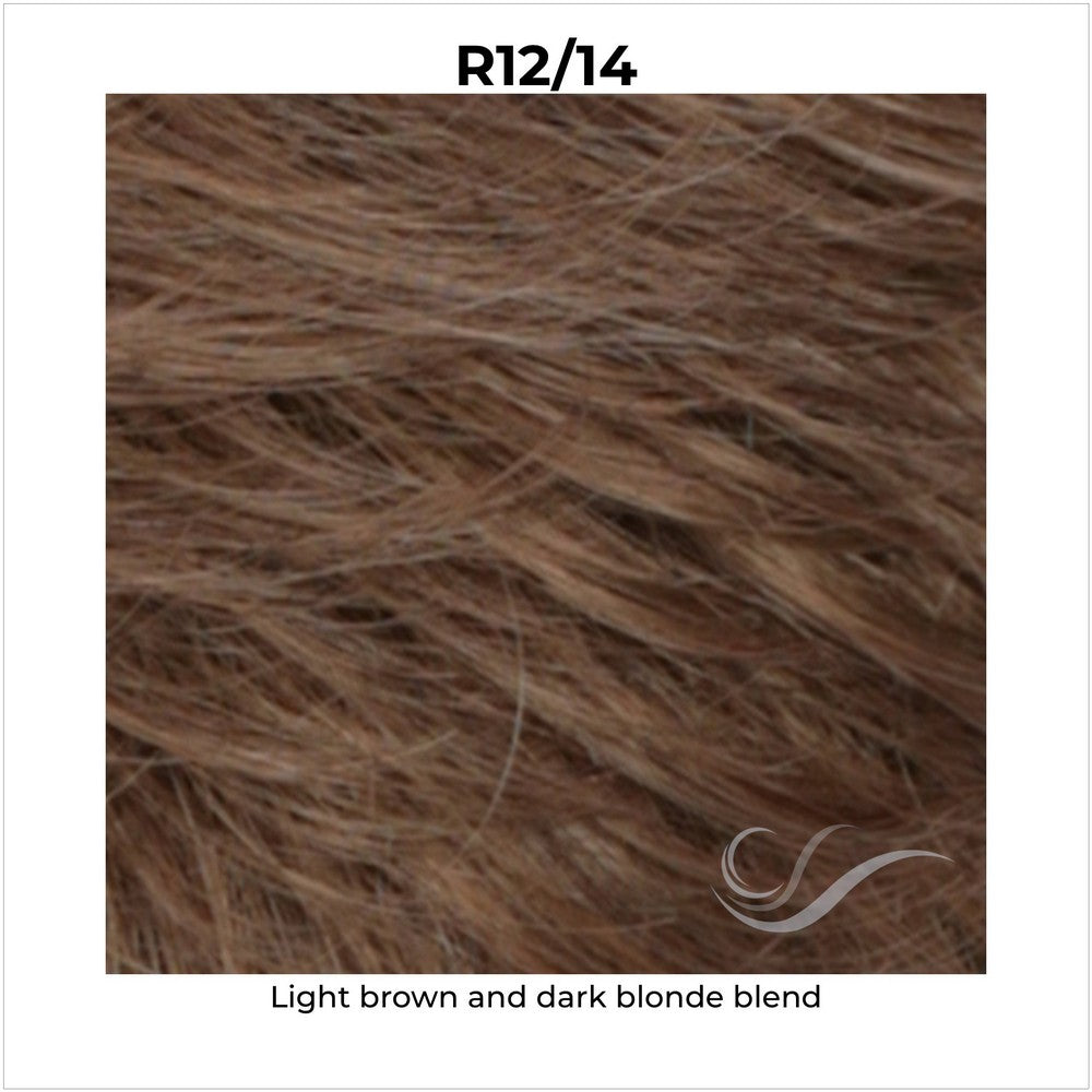 R12/14-Light brown and dark blonde blend