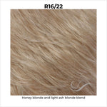 Load image into Gallery viewer, R16/22-Honey blonde and light ash blonde blend
