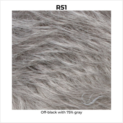 R51-Off-black with 75% gray