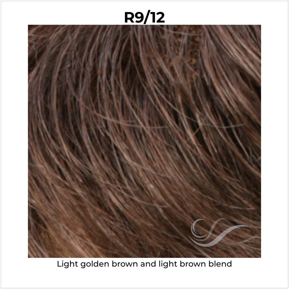 R9/12-Light golden brown and light brown blend