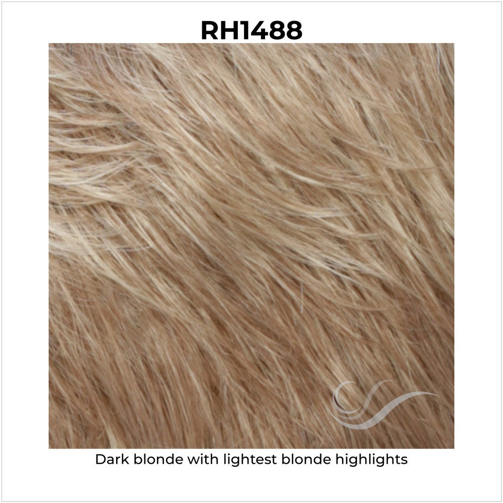 RH1488-Dark blonde with lightest blonde highlights