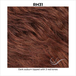 Load image into Gallery viewer, RH31-Dark auburn tipped with 3 red tones
