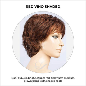 Rica by Ellen Wille in Red Vino Shaded-Dark auburn, bright copper red, and warm medium brown blend with shaded roots
