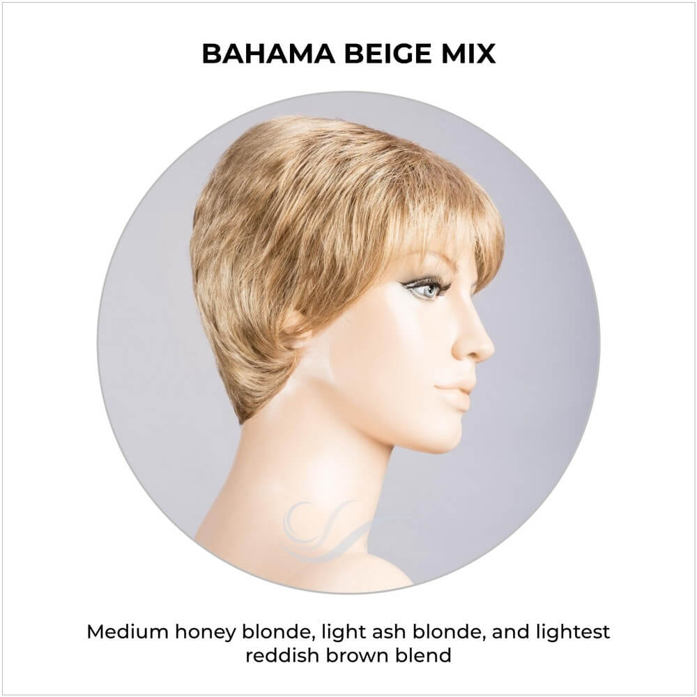 Rimini Mono by Ellen Wille in Bahama Beige Mix-Medium honey blonde, light ash blonde, and lightest reddish brown blend