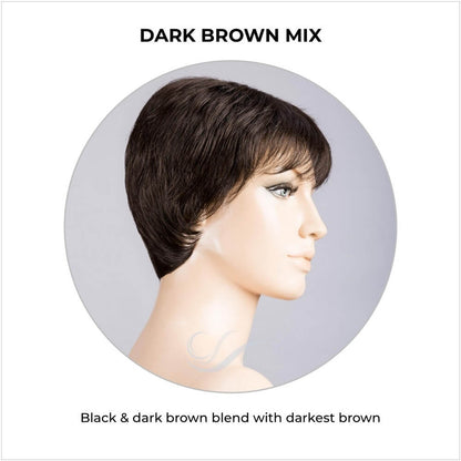 Rimini Mono by Ellen Wille in Dark Brown Mix-Black & dark brown blend with darkest brown
