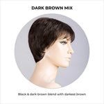Load image into Gallery viewer, Rimini Mono by Ellen Wille in Dark Brown Mix-Black &amp; dark brown blend with darkest brown
