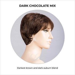 Rimini Mono by Ellen Wille in Dark Chocolate Mix-Darkest brown and dark auburn blend
