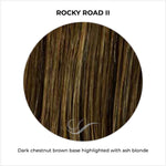 Load image into Gallery viewer, Rocky Road II-Dark chestnut brown base highlighted with ash blonde
