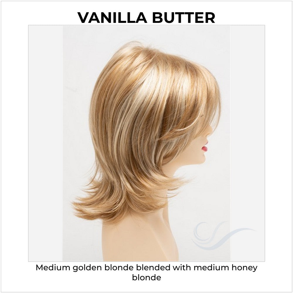 Rose by Envy in Vanilla Butter-Medium golden blonde blended with medium honey blonde