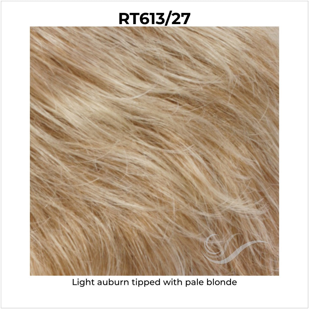 RT613/27-Light auburn tipped with pale blonde