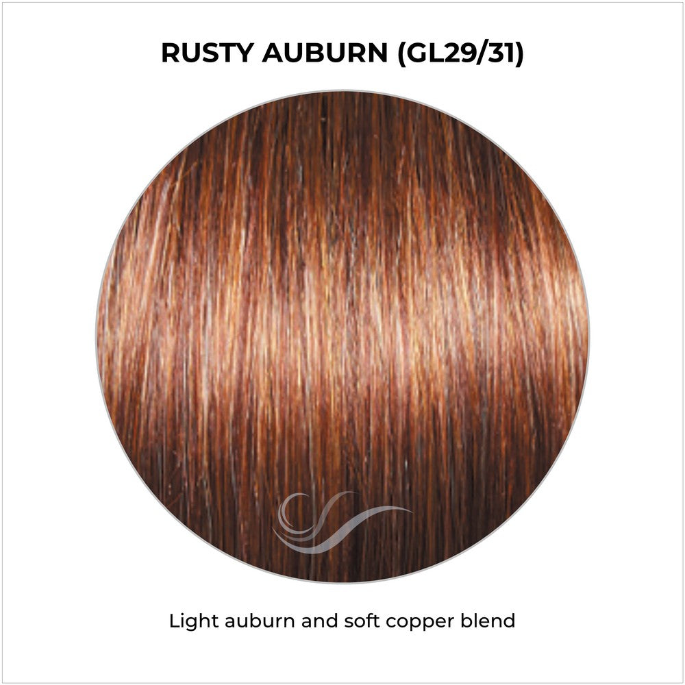 Rusty Auburn (GL29/31)-Light auburn and soft copper blend