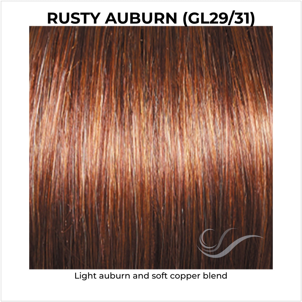 Rusty Auburn (GL29/31)-Light auburn and soft copper blend