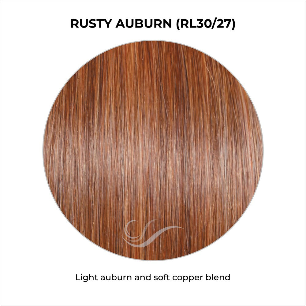 Rusty Auburn (RL30/27)-Light auburn and soft copper blend