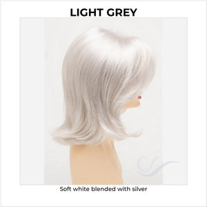 Sam by Envy in Light Grey-Soft white blended with silver