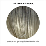 Load image into Gallery viewer, Seashell Blonde-R-Platinum and beige blonde with dark roots
