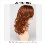 Load image into Gallery viewer, Selena By Envy in Lighter Red-Blend of auburn, copper, and warm blonde

