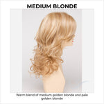 Load image into Gallery viewer, Selena By Envy in Medium Blonde-Warm blend of medium golden blonde and pale golden blonde
