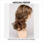 Load image into Gallery viewer, Selena By Envy in Mocha Frost-Light ash brown with gold blonde highlights
