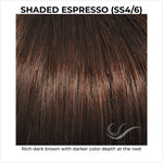 Load image into Gallery viewer, Shaded Espresso (SS4/6)-Rich dark brown with darker color depth at the root
