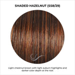 Load image into Gallery viewer, Shaded Hazelnut (SS8/29)-Light chestnut brown with light auburn highlights and darker color depth at the root
