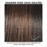 Load image into Gallery viewer, Shaded Iced Java (SS4/10)-Cool dark brown with lighter brown highlights and darker color depth at the root
