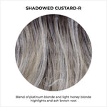 Load image into Gallery viewer, Shadowed Custard-R-Blend of platinum blonde and light honey blonde highlights and ash brown root
