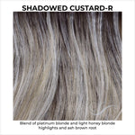 Load image into Gallery viewer, Shadowed Custard-R-Blend of platinum blonde and light honey blonde highlights and ash brown root
