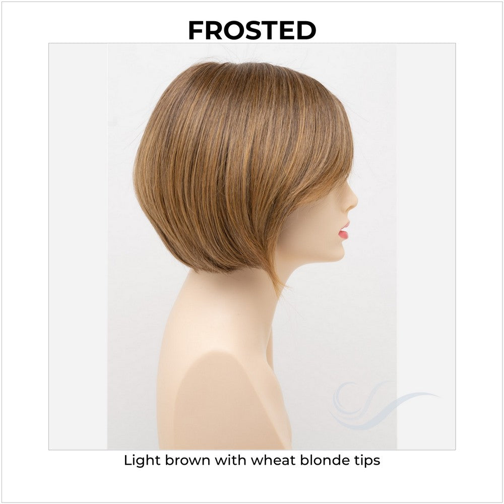 Shyla By Envy in Frosted-Light brown with wheat blonde tips