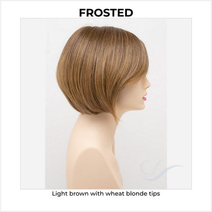 Shyla By Envy in Frosted-Light brown with wheat blonde tips