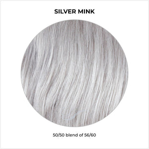 Silver Mink-50/50 blend of 56/60