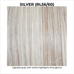 Load image into Gallery viewer, Silver (RL56/60)-Lightest gray with white highlights throughout
