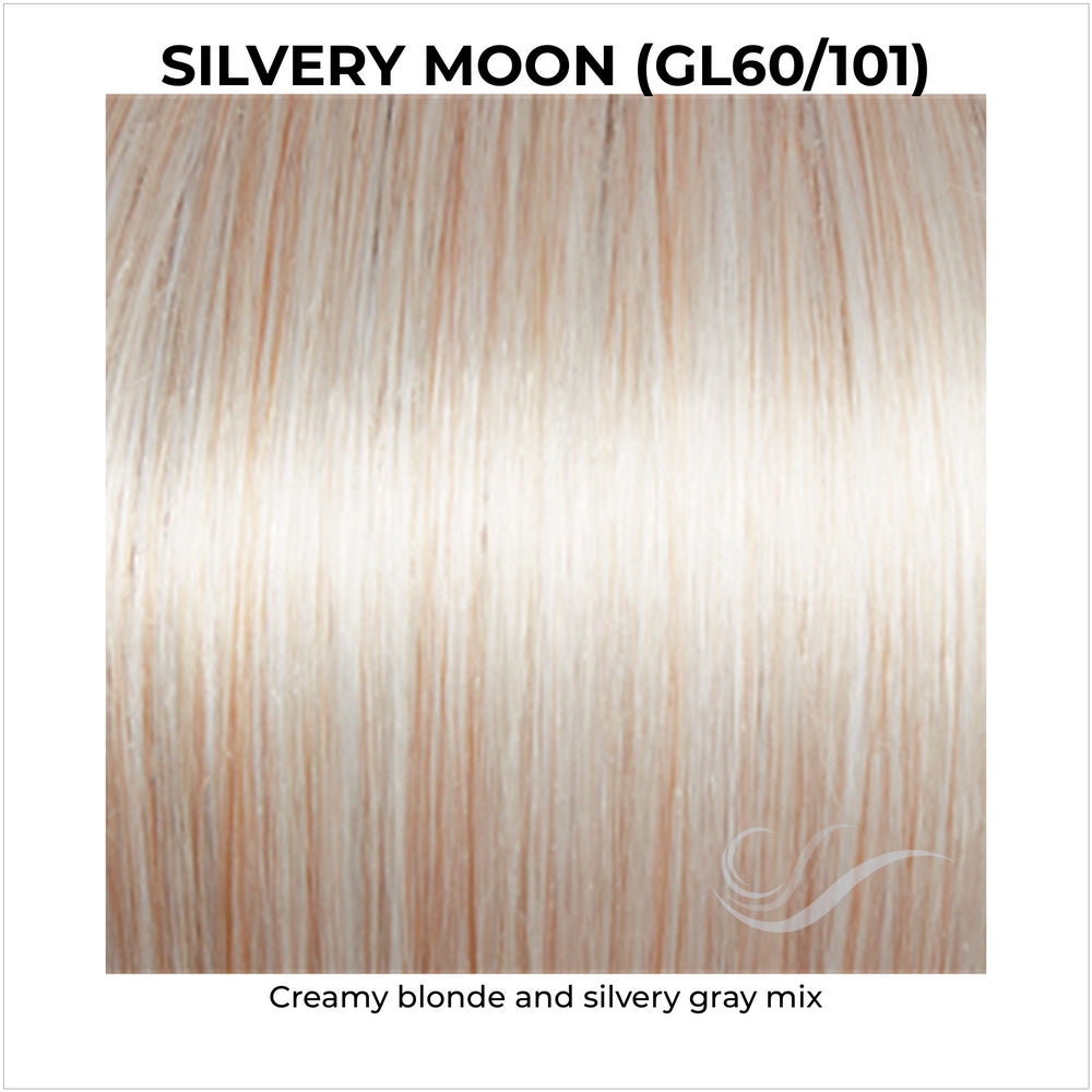 Silvery Moon (GL60/101)-Creamy blonde and silvery gray mix