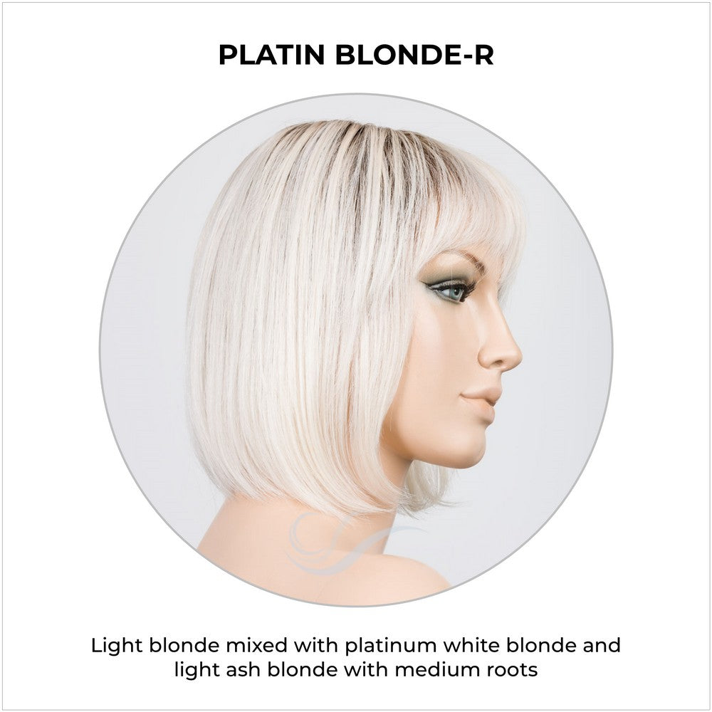Sing by Ellen Wille in Platin Blonde-R-Light blonde mixed with platinum white blonde and light ash blonde with medium roots