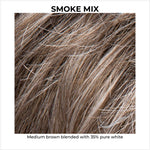 Load image into Gallery viewer, Smoke Mix-Medium brown blended with 35% pure white
